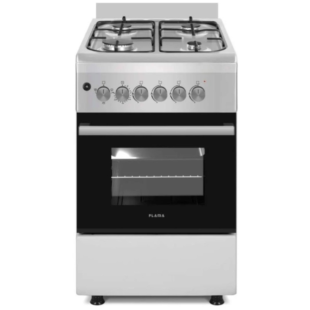 COCI. FLAMA 8254FL 4F 50x60 BUT INOX HORNO ELECTRI