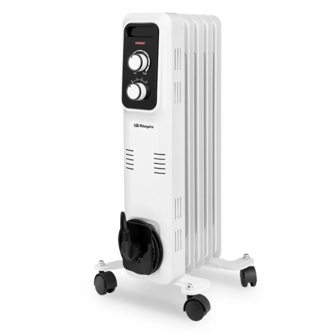 RADIADOR ACEITE ORBEGOZO RL1000 1000W 5 ELEMENTOS