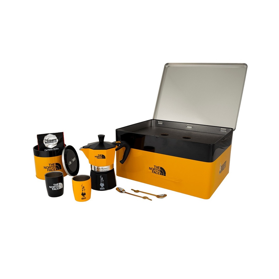 CAFET. ITALIANA BIALETTI SET REGALO T.NORD FACE 3T
