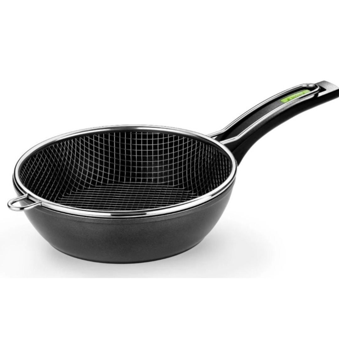 SARTEN MONIX HONDA GREEN 24CM + CESTILLO