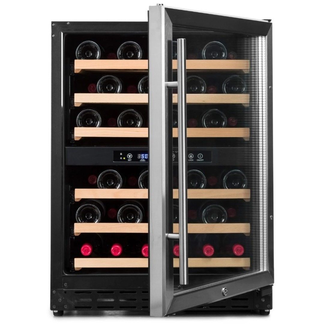 VINOTECA VINOBOX V50GC2TN 50 BOTELLAS NEGRA