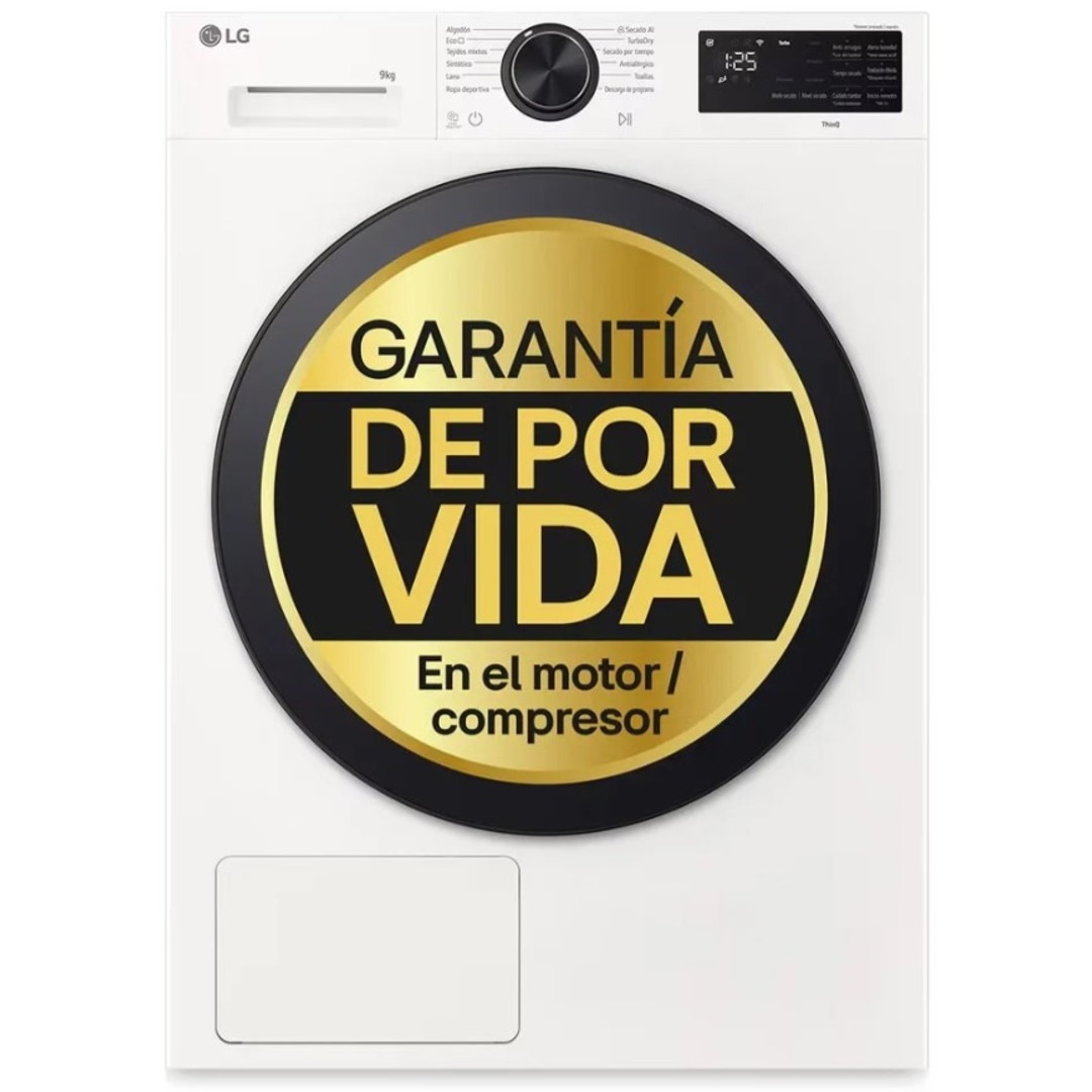SECADORA LG RHX5008TLB 8K WIFI BCO