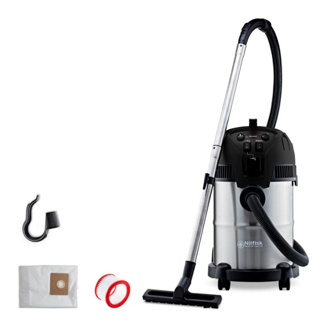 ASPI. TRINEO NILFISK MULTI II 30L VCS INOX SOL/LIQ