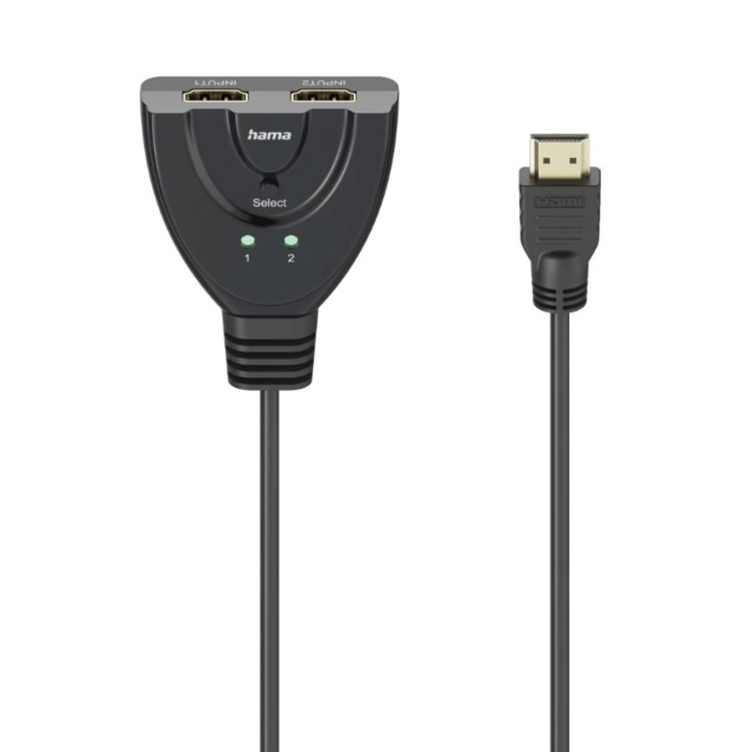 CABLE HAMA 00205323 HDMI 2X1 4K