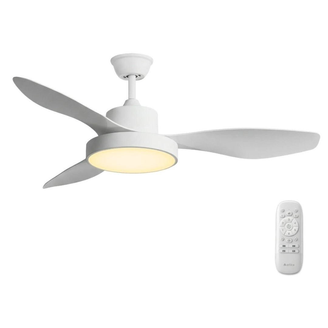 VENTILADOR TECHO ARTICA AVTECH36B BCO 36W 119 CM