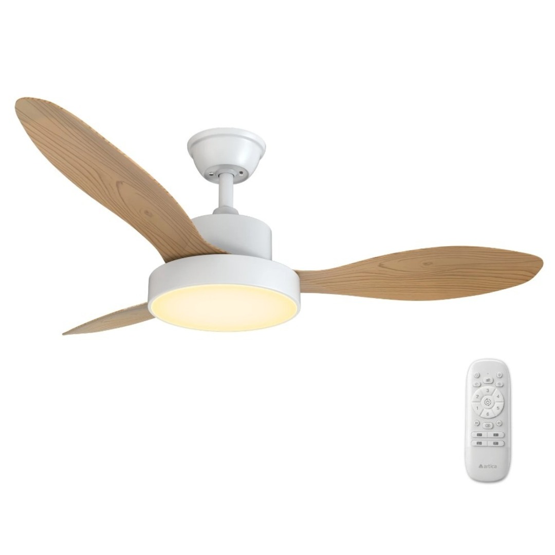 VENTILADOR TECHO ARTICA AVTECH36BM BCO MD 36W 119