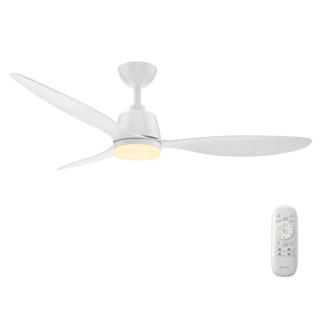 VENTILADOR TECHO ARTICA AVTECH18B BCO 18W 132 CM