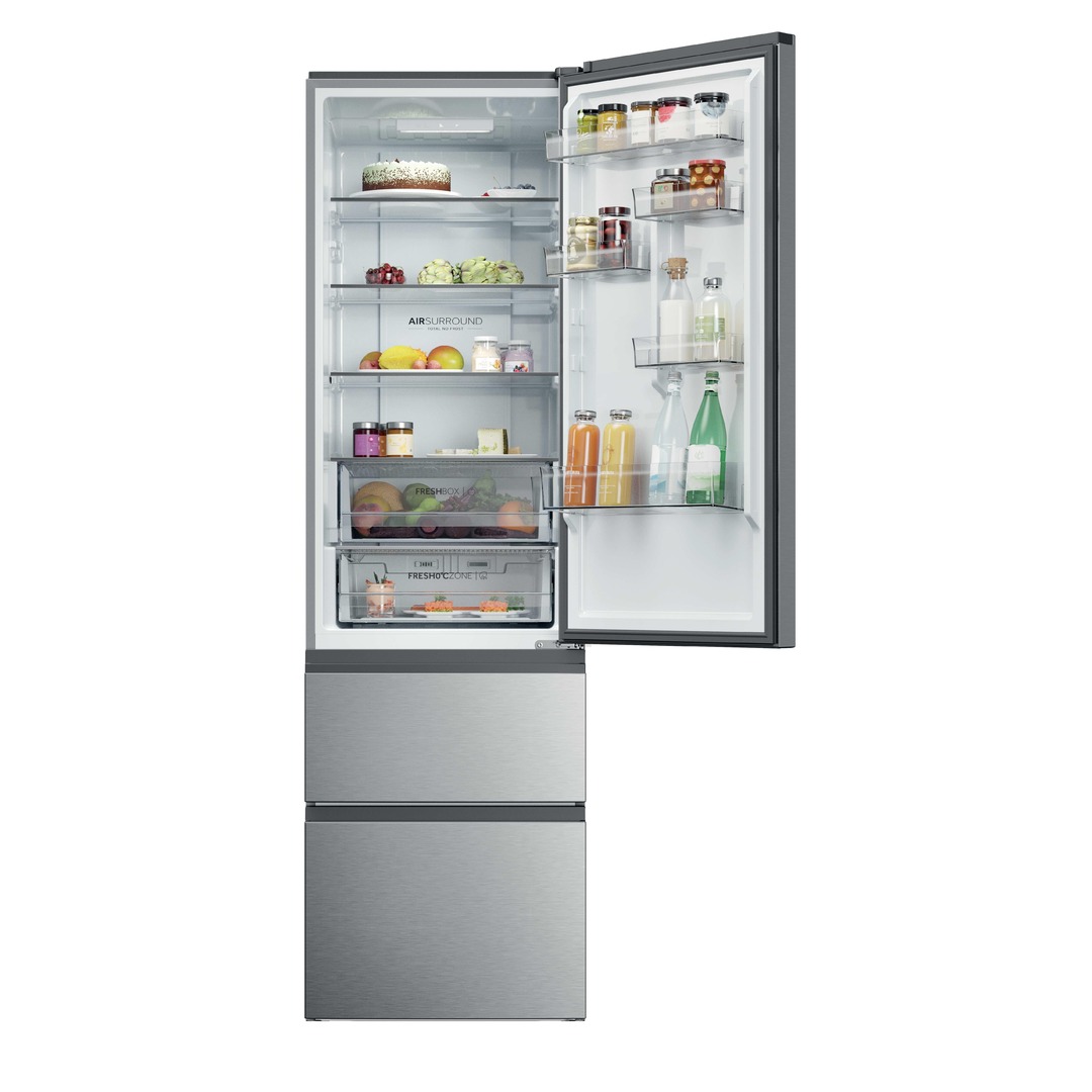 FRICOM. HAIER HTR3620ENMG 205x60 NF INOX 3D 3P
