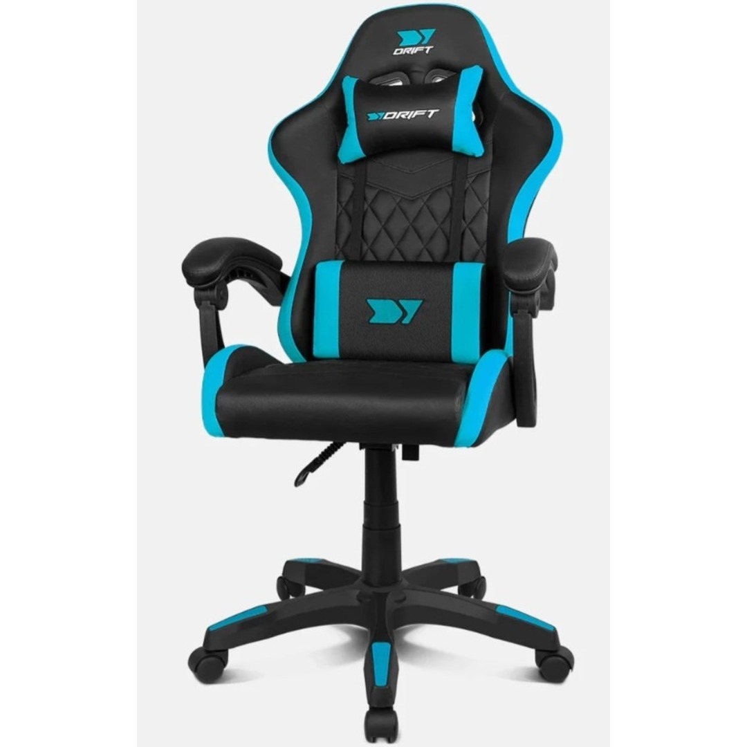 SILLA GAMING DRIFT DR35BL NEGRO/ AZUL ELECTRICO