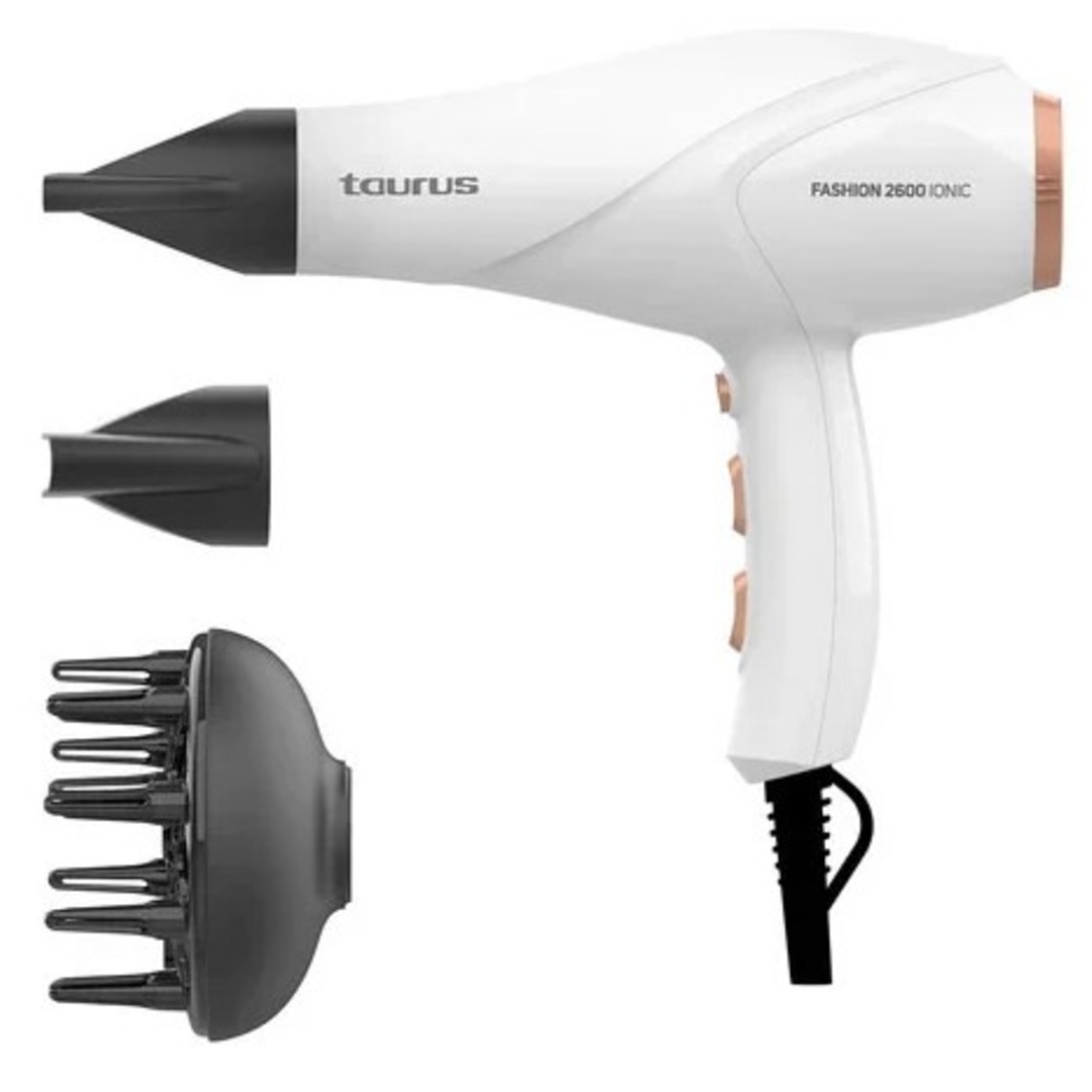 SECADOR TAURUS FASHION 2600W IONIC NEW AC