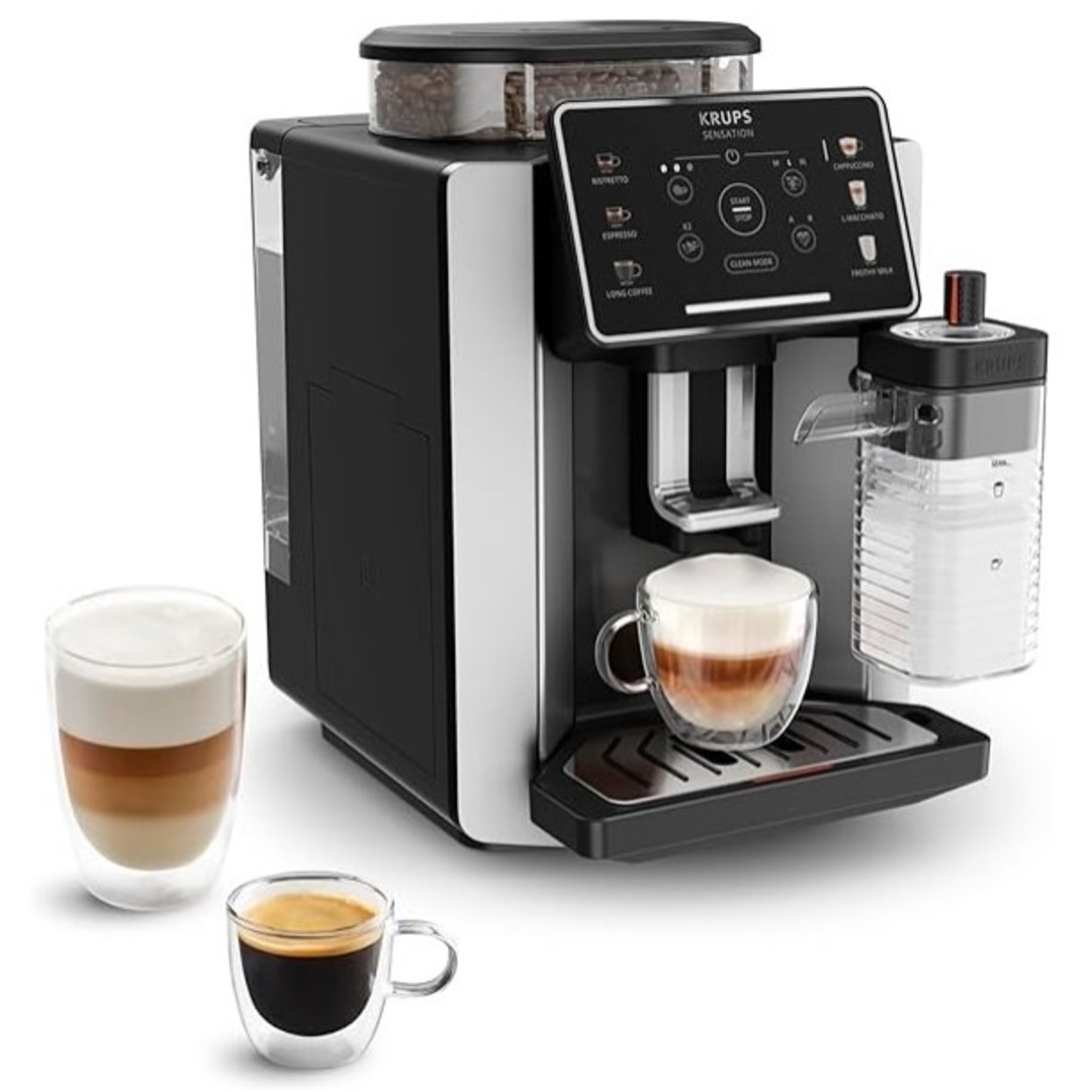 CAFET. KRUPS EA912910 SUPERAUT.LCD C/LECHE