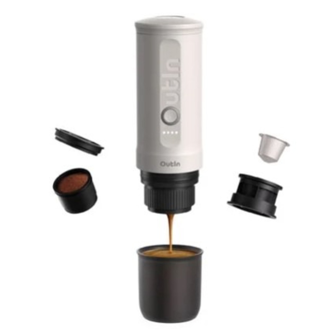 CAFET. OUTIN ESPRESSO PORTATIL BLANCO 12V NESPRESSO