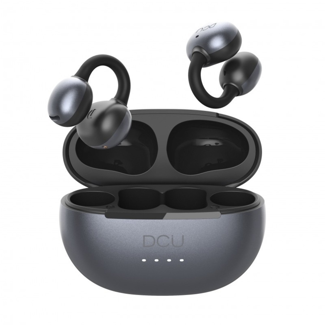 AURICULARES DCU AIRCLIP NEGROS