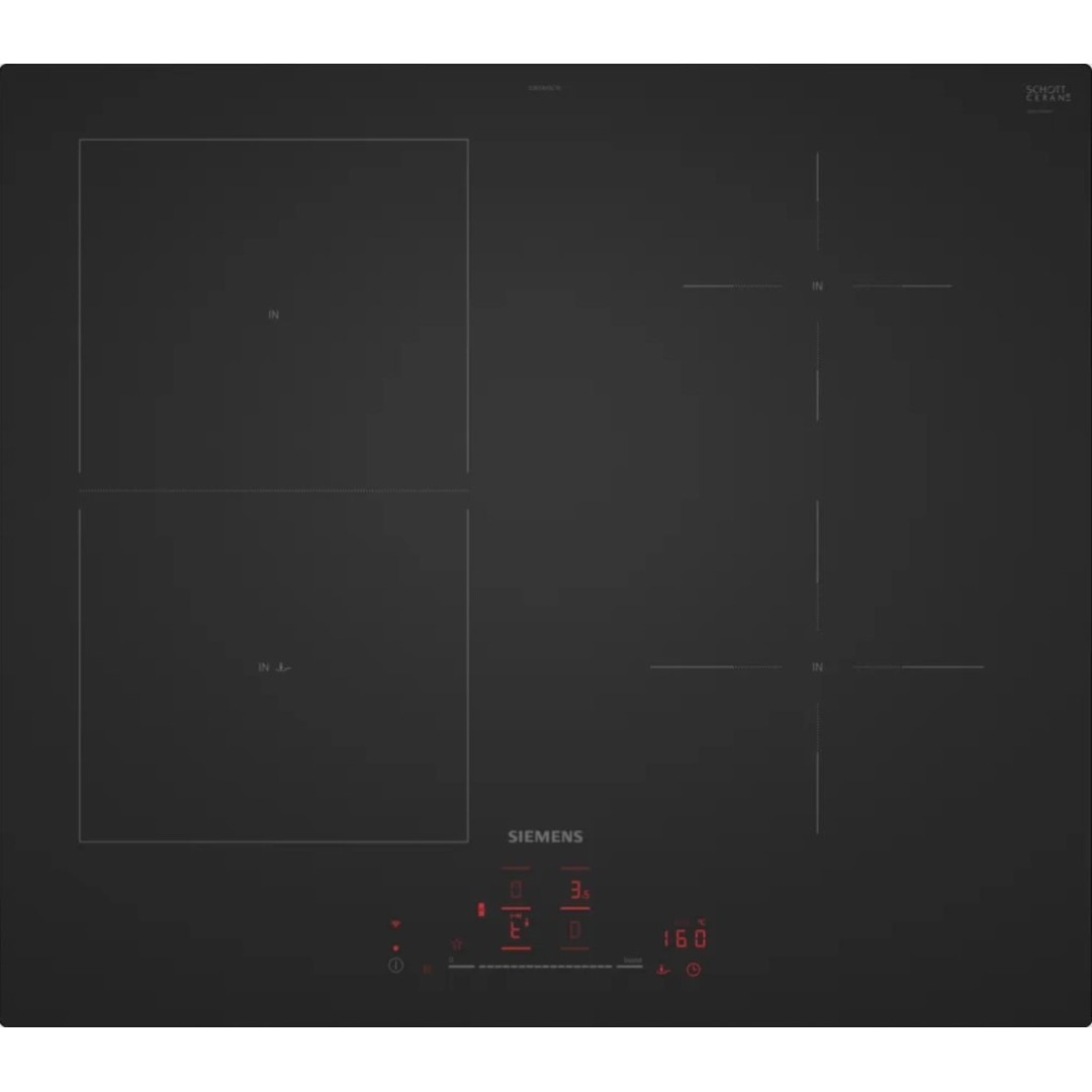 ENCIM. SIEMENS ED61AHSC1E 4F 60CM INDUCCION NEGRO