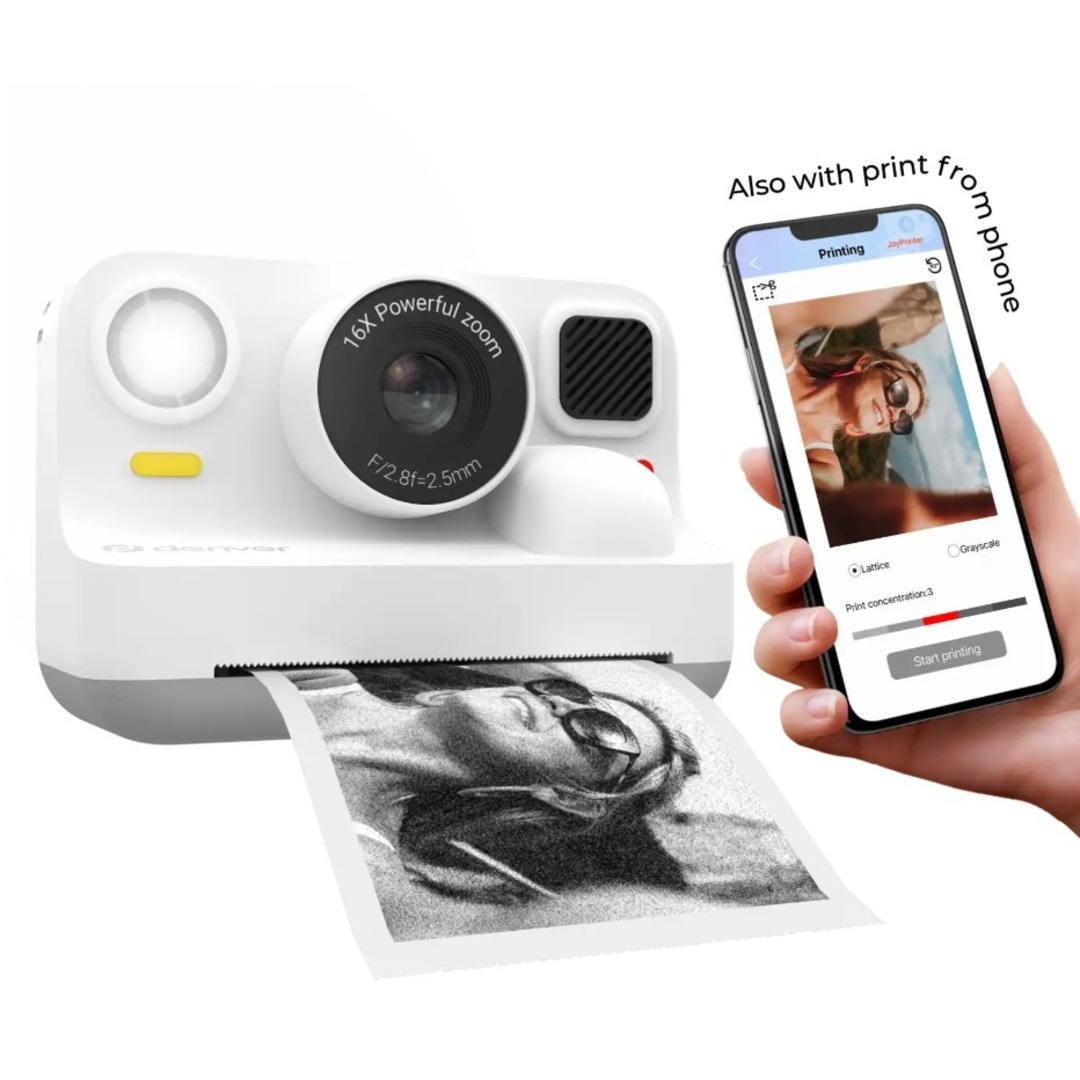 CAMARA INSTANTANEA DENVER KPC-1374BTW BLANCA