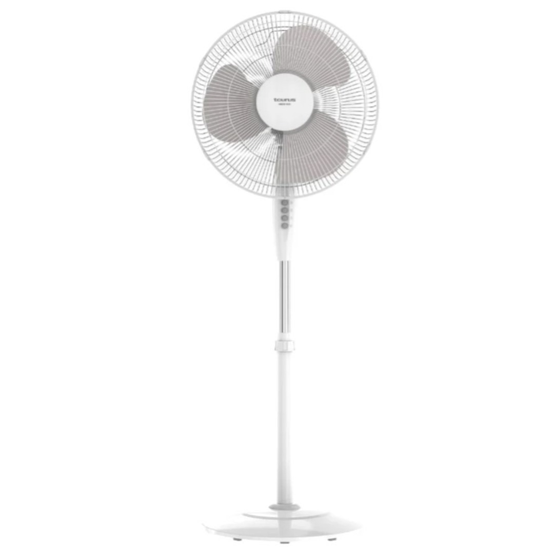 VENTILADOR PIE TAURUS GRECO 16CR 45W 40CM BLANCO