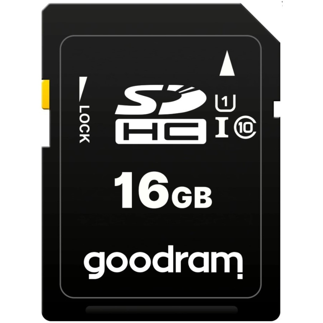TARJ. MEM. GOODRAM SD 16GB C10 CLASS 10 UH-I