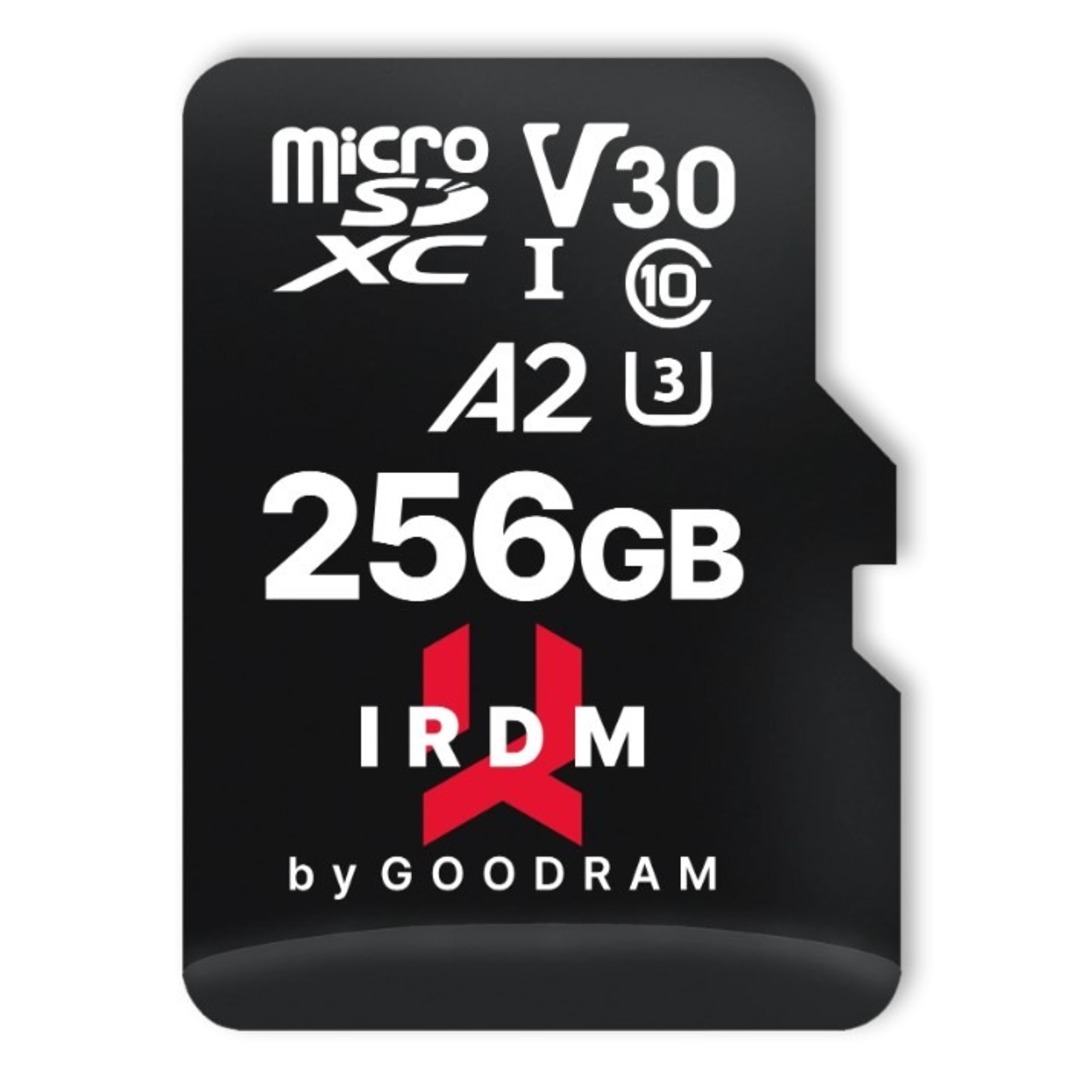 TARJ. MEM. GOODRAM MICRO SD 256GB UHS-I U3 V30 A2