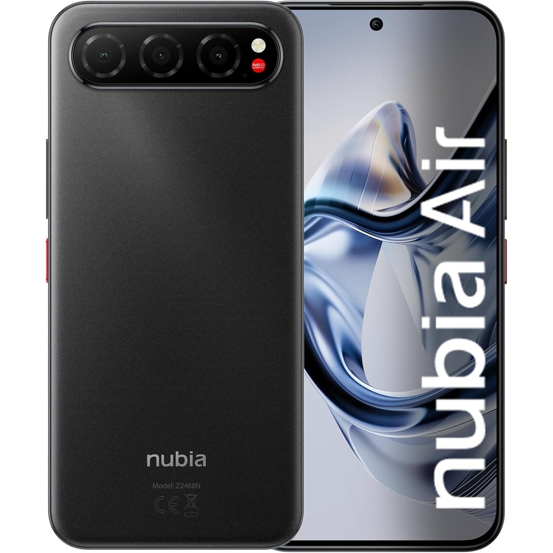 SMARTPHONE ZTE NUBIA AIR 8/256 6,7 STREAM BLACK