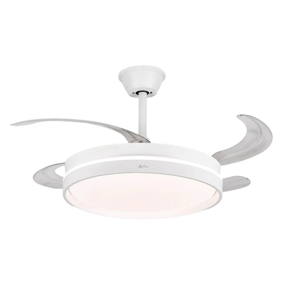 VENTILADOR TECHO JATA JVTE4242 42W LED DC 6V BCO