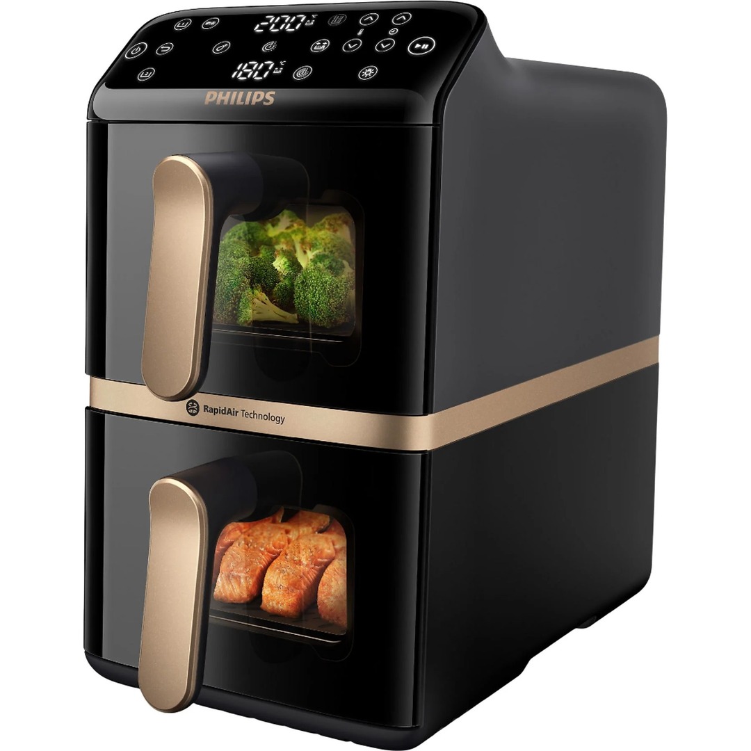 FREIDORA AIRE PHILIPS NA462/70 5+5L VERTICAL