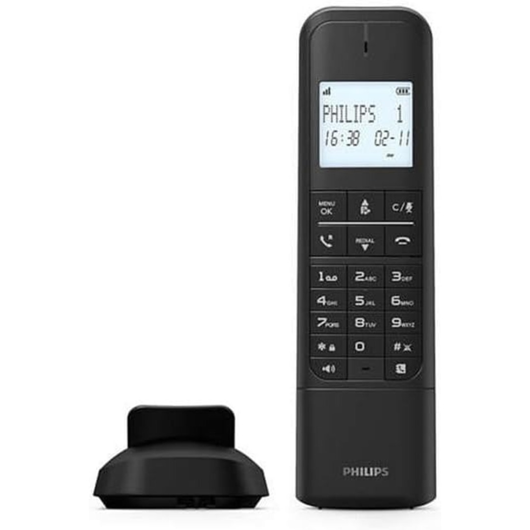 TELEFONO DECT PHILIPS M4702B/12 DUO BLACK