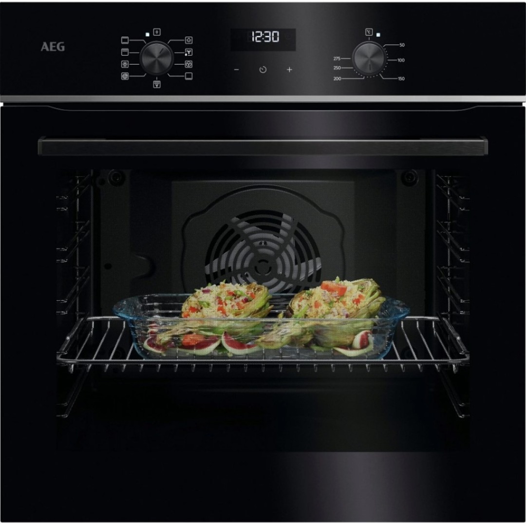 HORNO AEG TU5AB21FSB 72L AQUACLEAN DSP NEGRO