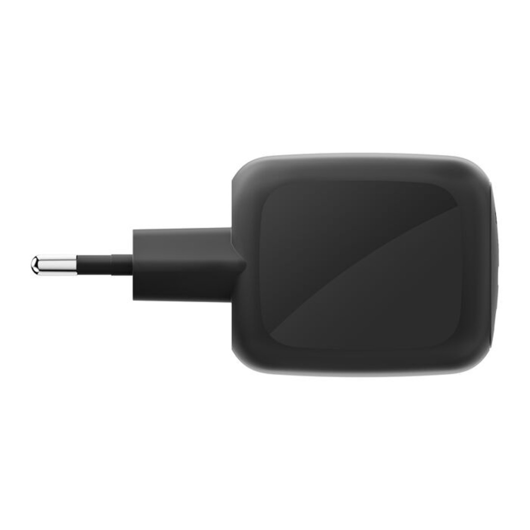 CARGADOR BELKIN 2XUSB C 65W GAN CARGA RAPIDA NEGRO