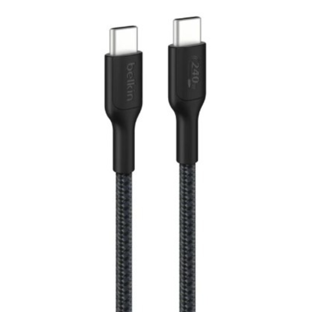 CABLE BELKIN USB C a USB C 1M CARGA RAPIDA NEGRO