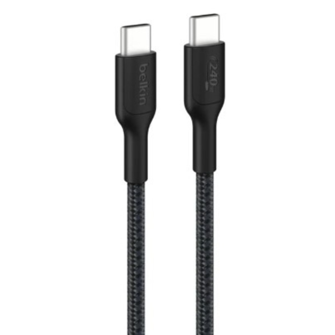 CABLE BELKIN USB C a USB C 2M CARGA RAPIDA NEGRO