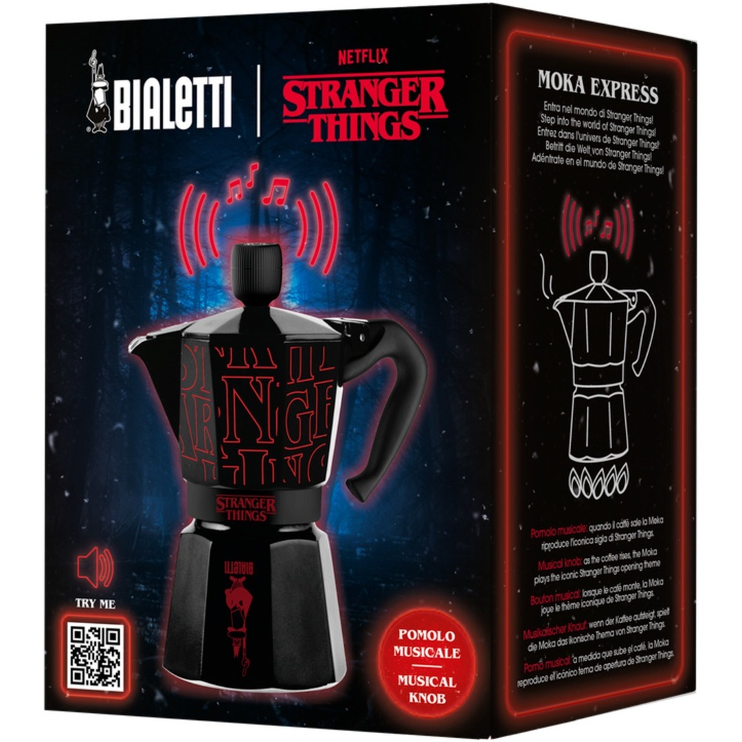 CAFET. ITALIANA BIALETTI MOKA EXP.6T STRANGER THINGS