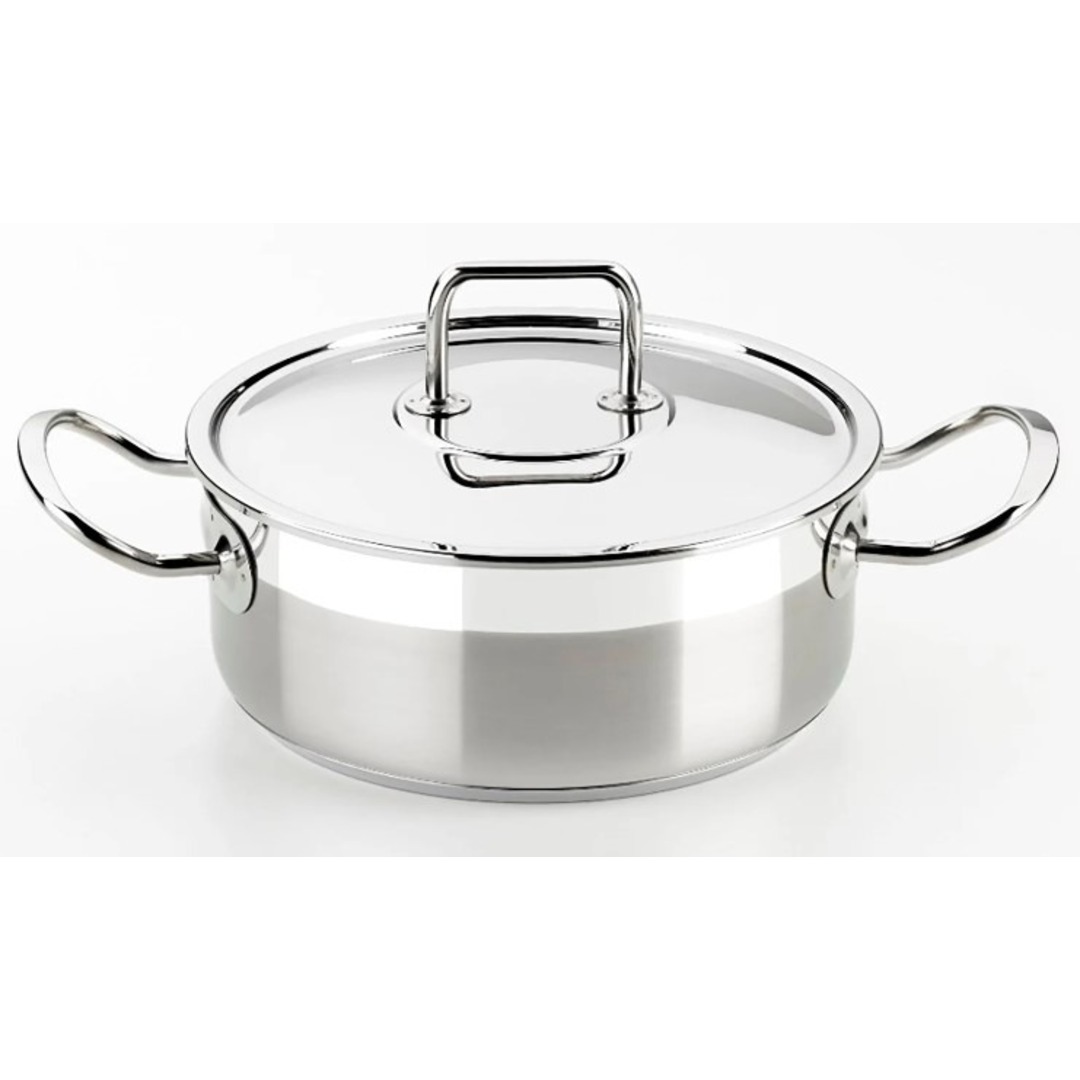 CACEROLA BRA PROFESIONAL 30CM TAPA INOX