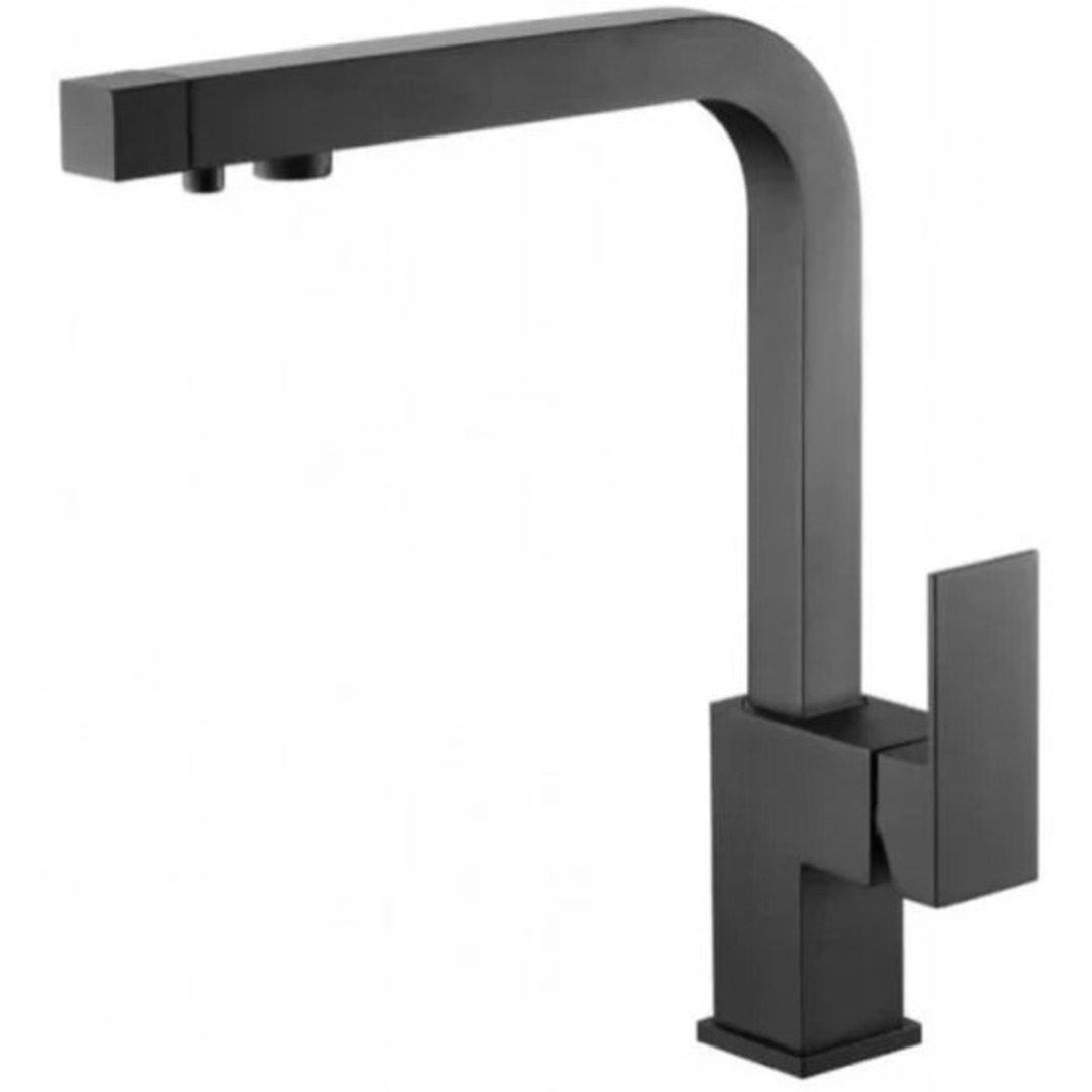 GRIFO COCINA IMEX GOS002NG OSMOSIS CAPRI NEGRO MAT