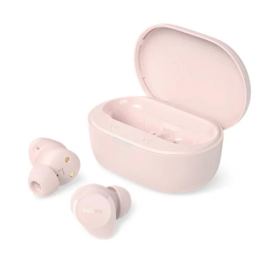 AURICULARES PHILIPS TAT1300PK BT TWS 24H ROSA
