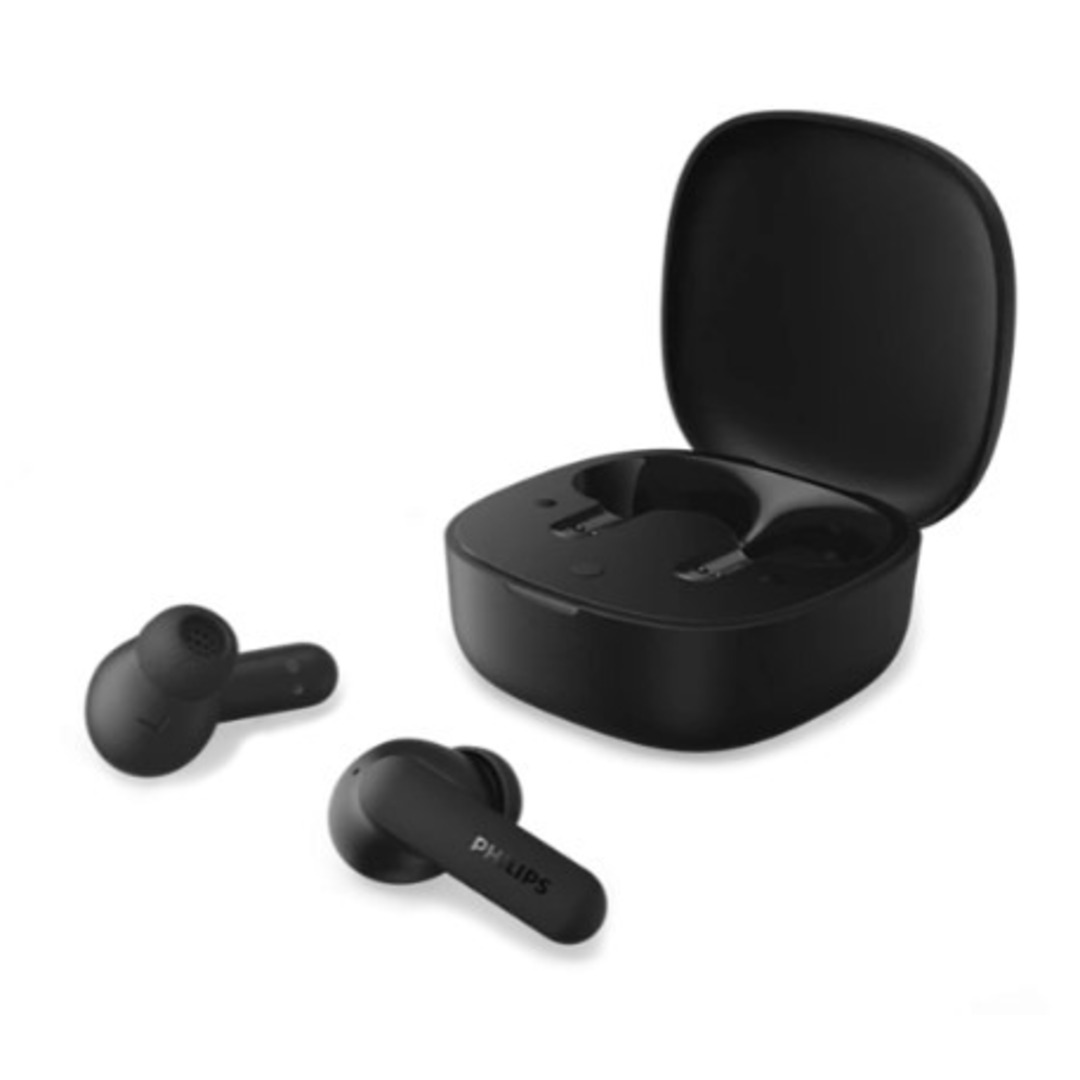 AURICULARES PHILIPS TAT2200BK/00 TWS ANC 36H NEGRO
