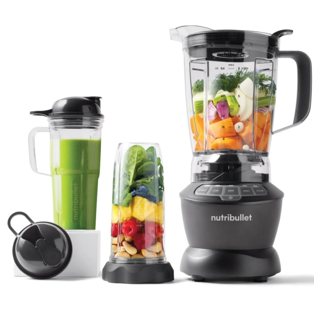 BATID. VASO NUTRIBULLET NBF500DG 1200W 1,89L GRIS