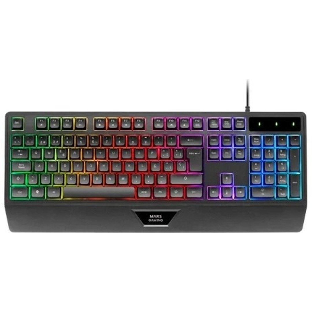 TECLADO MECANICO GAMING MARS GAMING MK124ES NEGRO