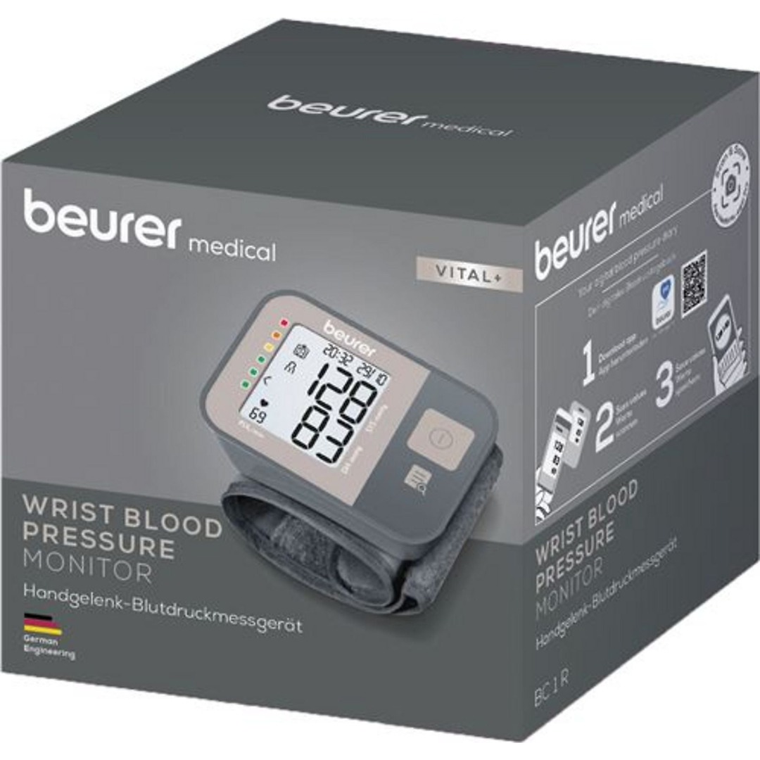 TENSIOMETRO BEURER BC1R VITAL+ MUÑECA ARRITMIA
