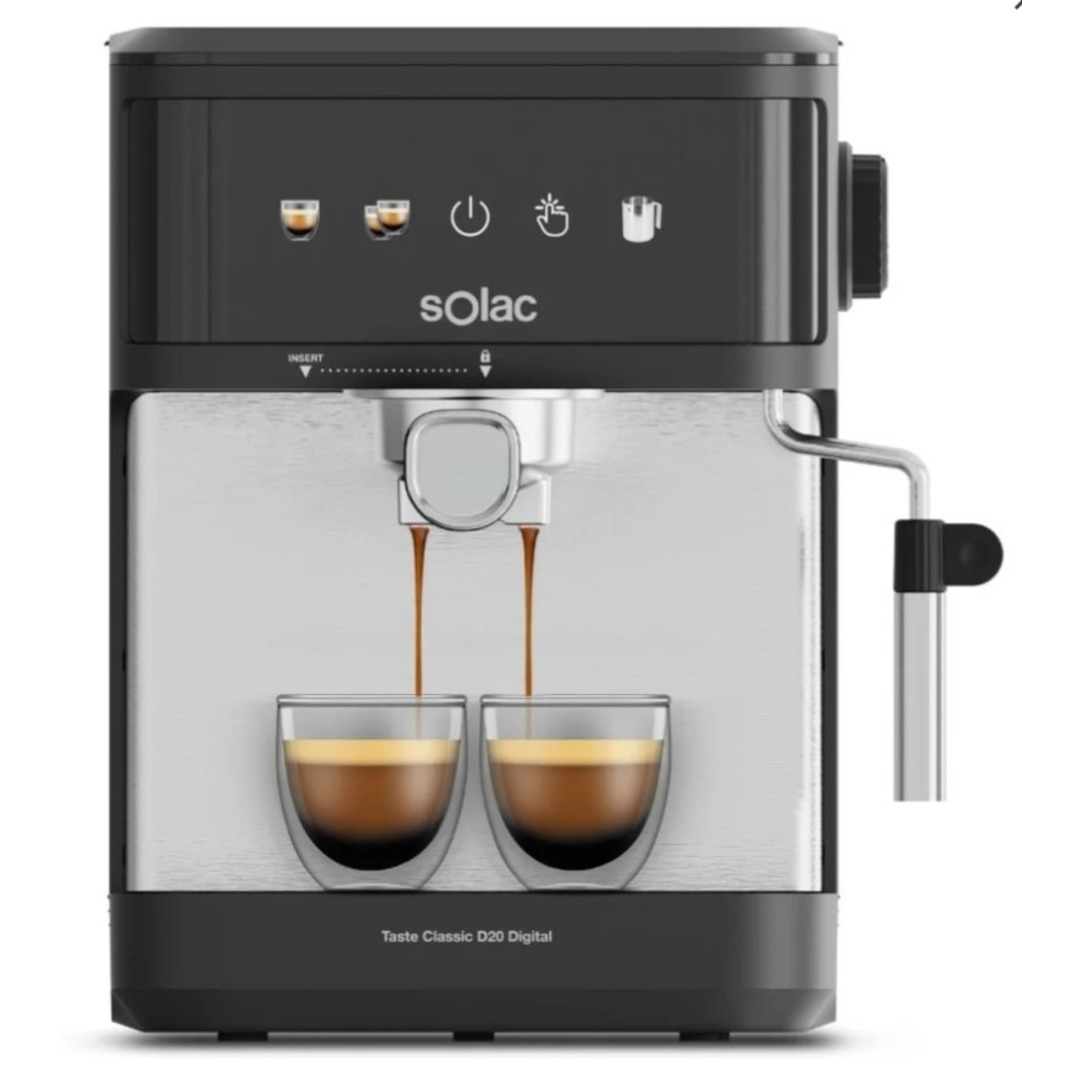 CAFET. SOLAC CE4421 DIGITAL 850W 20B VAPORIZADOR