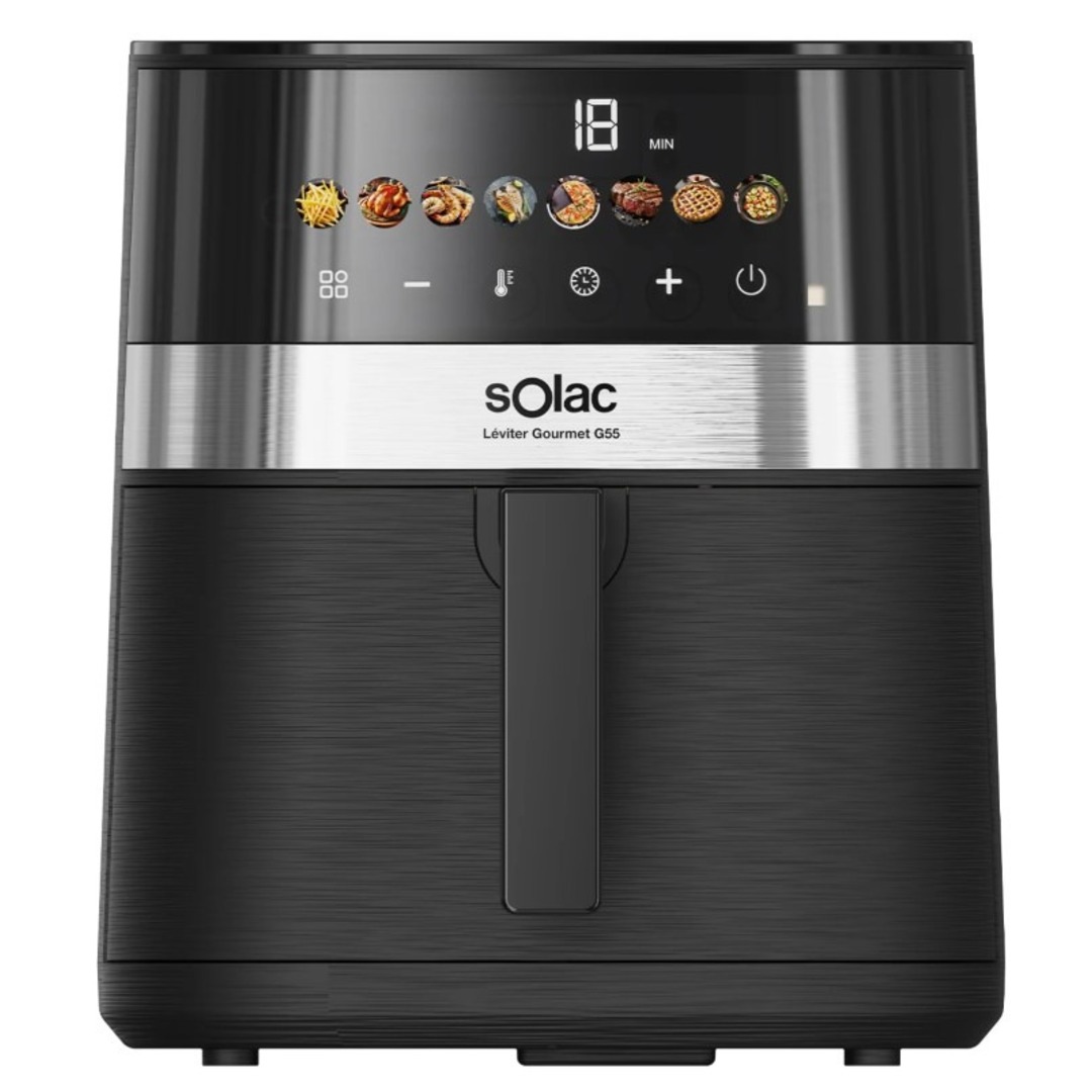 FREIDORA AIRE SOLAC FA1401 GOURMET 1400W 5,5L