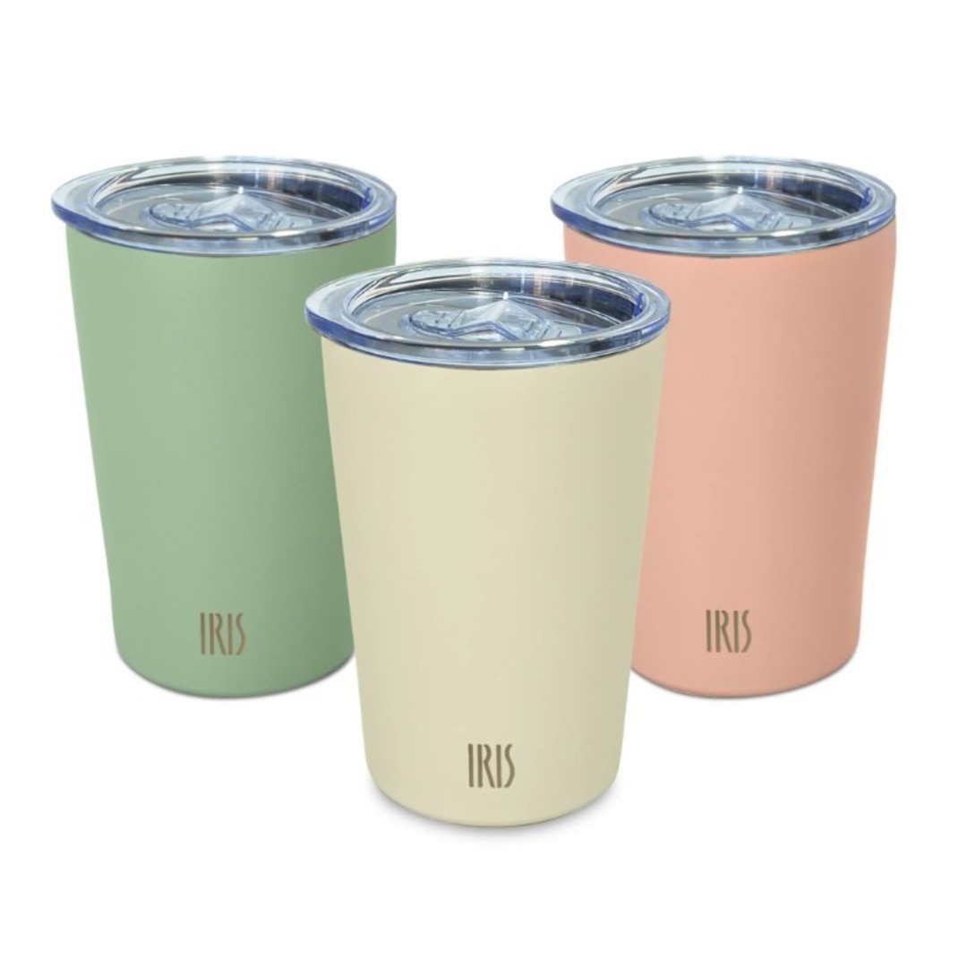 VASO TERMO IRIS 8359IS INOX 360 ML. SURTIDO