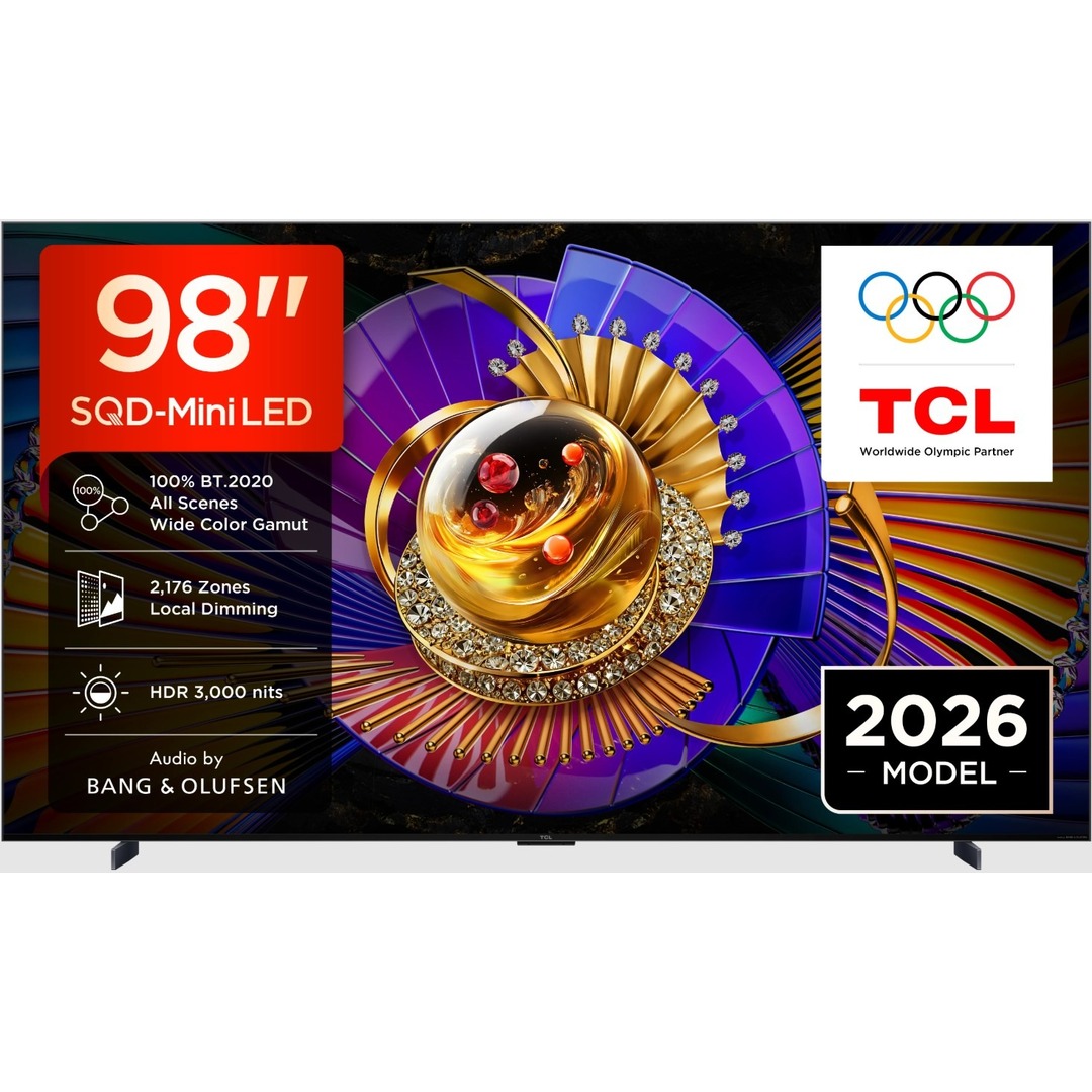 TV TCL 98 98C7L UHD SQDMINILED GOOGLETV 144HZ B&O