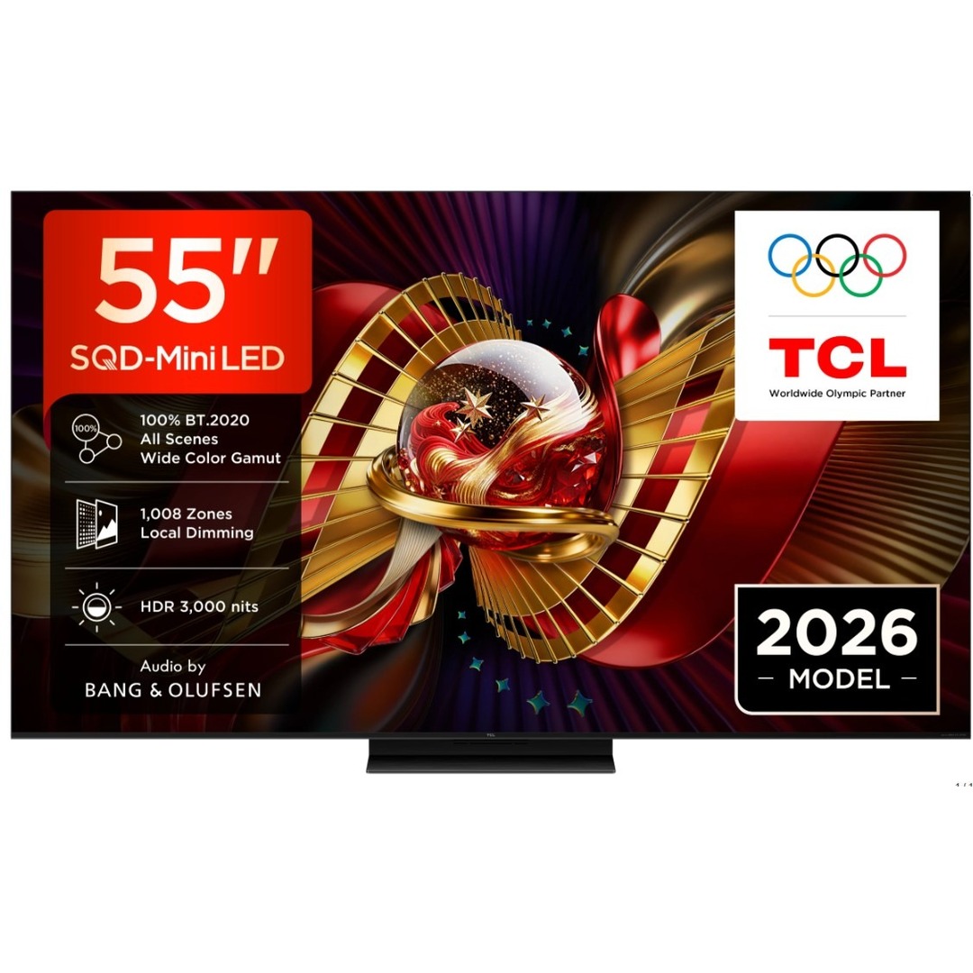 TV TCL 55 55C8L UHD SQDMINILED GOOGLETV 144HZ B&O