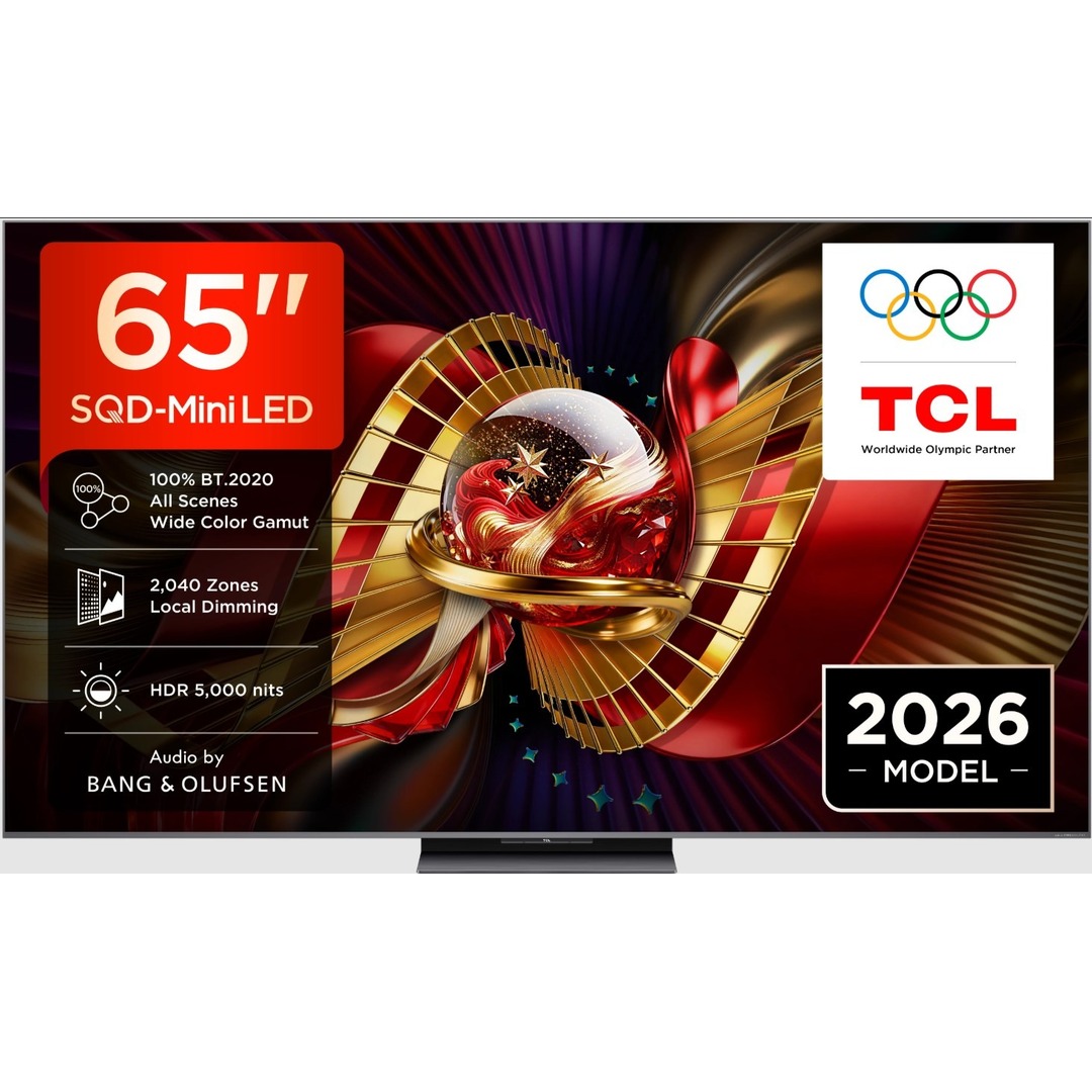 TV TCL 65 65C8L UHD SQDMINILED GOOGLETV 144HZ B&O
