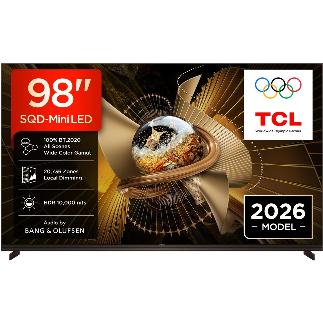 TV TCL 98 98X11L UHD SQDMINILED GOOGLETV 144H B&O