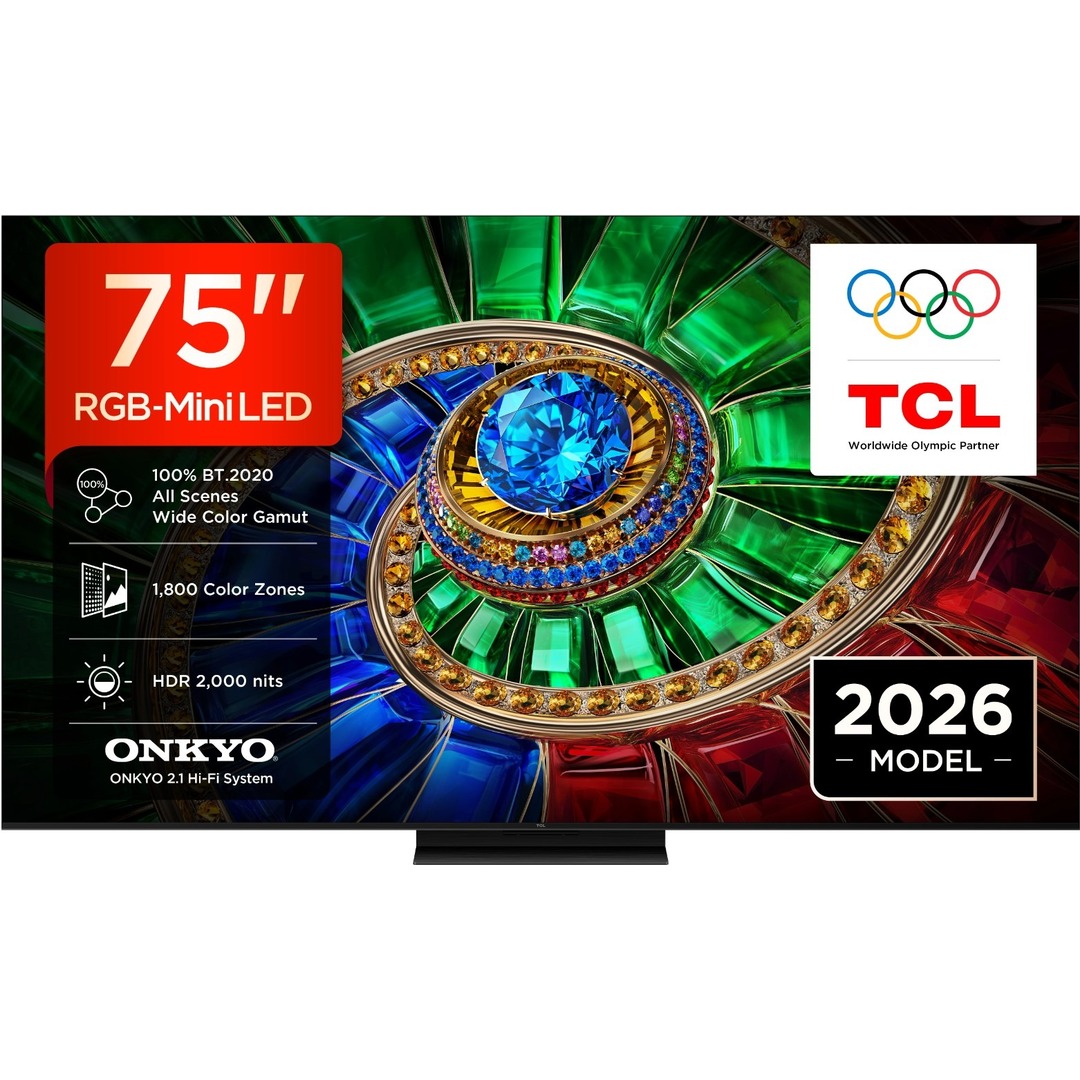 TV TCL 75 75RM7L UHD RGBMINILED GOOGLETV 144HZ