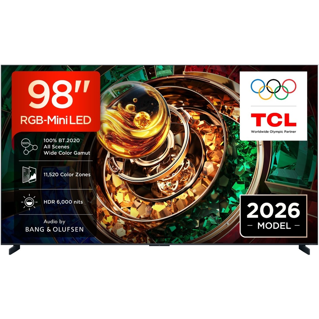 TV TCL 98 98RM9L UHD RGBMINILED GOOGLETV 144H B&O