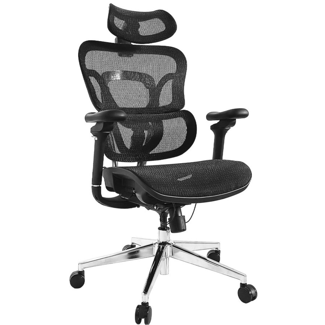 SILLA OFICINA EQUIP ERGONOMICA PREMIUM NEGRA