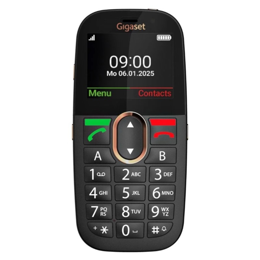 SENIORPHONE GIGASET GL695 4G 2,31 NEGRO