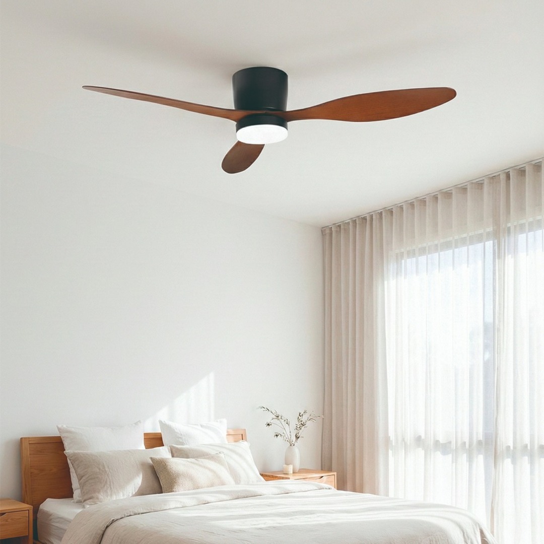 VENTILADOR TECHO ORBEGOZO CP167132 DC 30W NEGRO